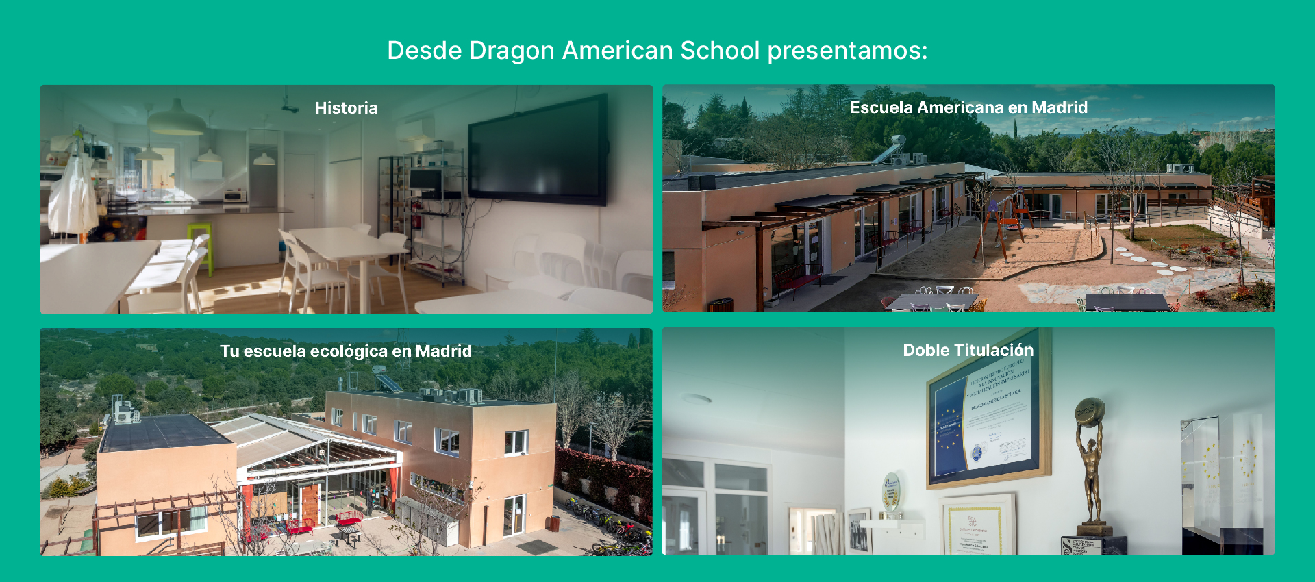 Imagen de proyecto - Nuevo Diseño Web Dragon American School